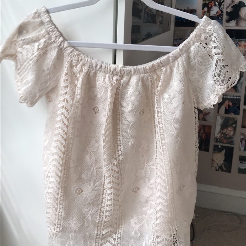 francescas's off the shoulder top